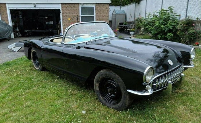 Corvettes on eBay: Highly Optioned 1956 Corvette with 225-HP Dual Quad V8