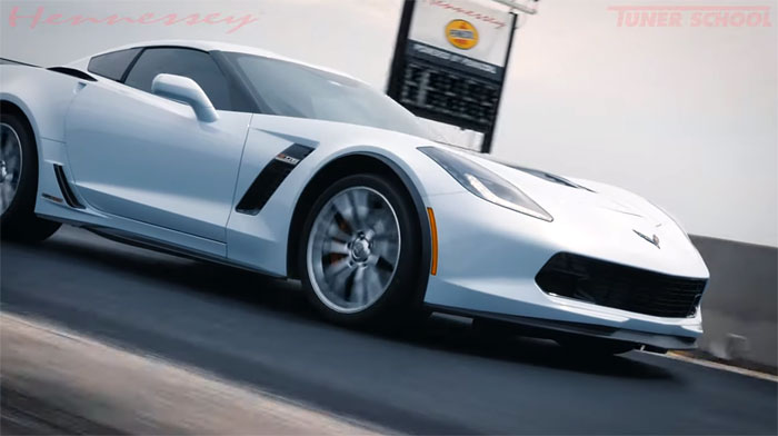 [VIDEO] Hennessey Unleashes a C7 HPE850 Corvette Z06 on their Test Track