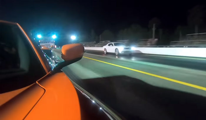 [VIDEO] 2020 Corvette Owner Shuts Down a Supra and Two Hellcats At the Drag Strip