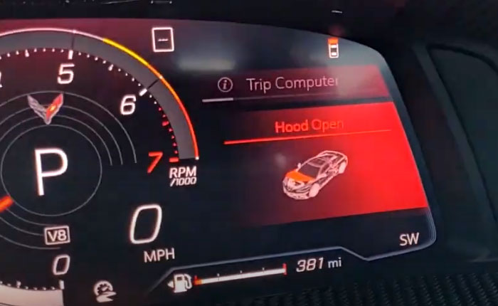 [VIDEO] PDR Captures Another 2020 Corvette's Frunk Opens While Driving