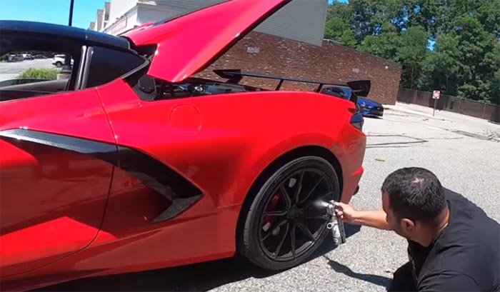 [VIDEO] YouTuber's 2020 Corvette Stingray Catches Fire