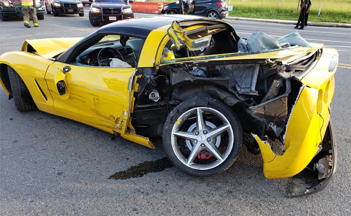 [ACCIDENT] Speeding C6 Corvette May Be To Blame for a Seven Vehicle Crash in Florida