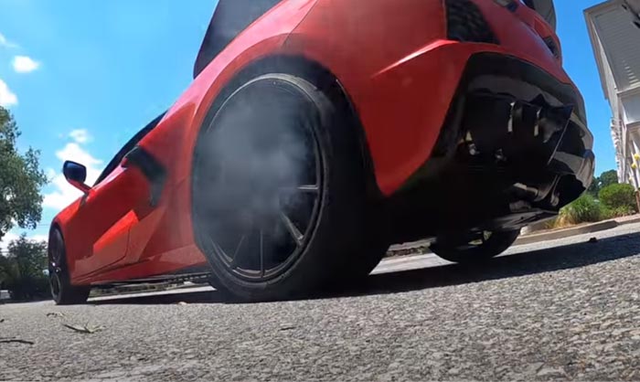 [VIDEO] YouTuber's 2020 Corvette Stingray Catches Fire