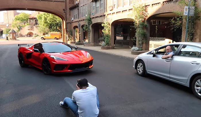 [VIDEO] Karen's Husband Lectures C8 Owner About Global Warming During Corvette Photoshoot