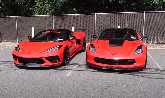 [VIDEO] After Losing Races to a C8 Corvette, a C7 Grand Sport Owner Gets to Test Drive It