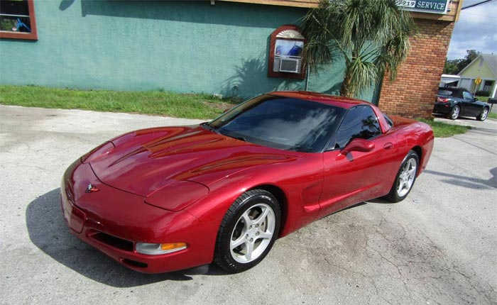 Corvettes on Craigslist: 2004 Corvette Coupe in Magnetic Red II