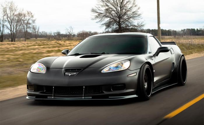 Corvettes for Sale: Widebody 2007 Corvette Has An Interesting Solution to Storage