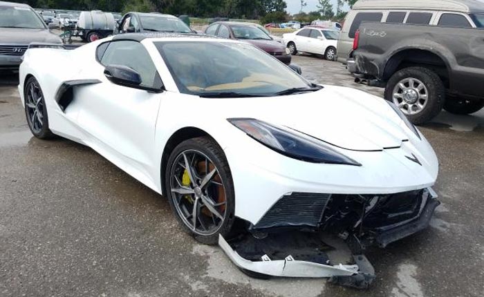[PICS] Another 2020 Corvette Stingray Listed for Sale on Copart