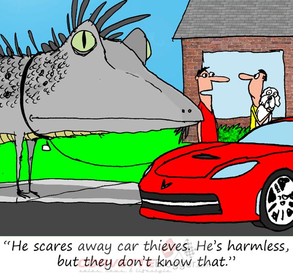 Saturday Morning Corvette Comic: Innovative Security Systems