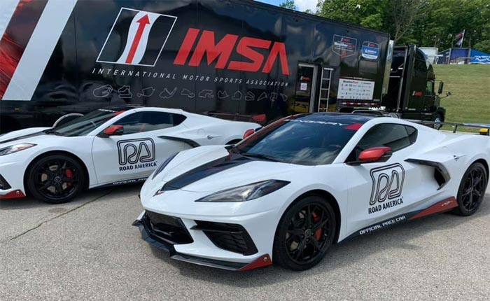 [PIC] First Look at a C8 Mid-Engine Corvette Wearing a Pace Car Livery