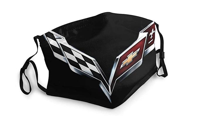 Show the World You Care With A Corvette Face Mask From Amazon