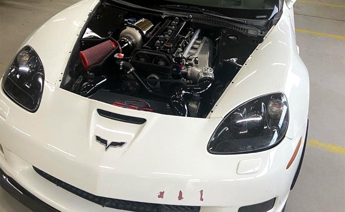 [VIDEO] Unholy Engine Swap: C6 Corvette Z06's LS7 V8 Swapped for a 680-hp Toyota 2JZ Straight-Six