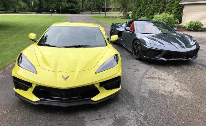 Eight Corvettes in Don Sherman's Neighborhood