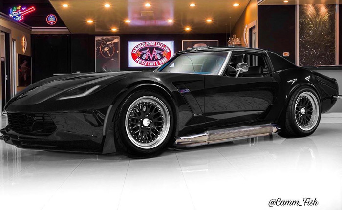 [PIC] C3 Corvette With C7 'Face Swap' Looks Magnificent