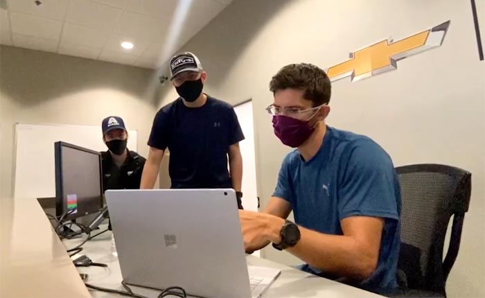 [VIDEO] Corvette Racing's Jordan Taylor Helps NASCARs Alex Bowman Prep For Daytona Road Course