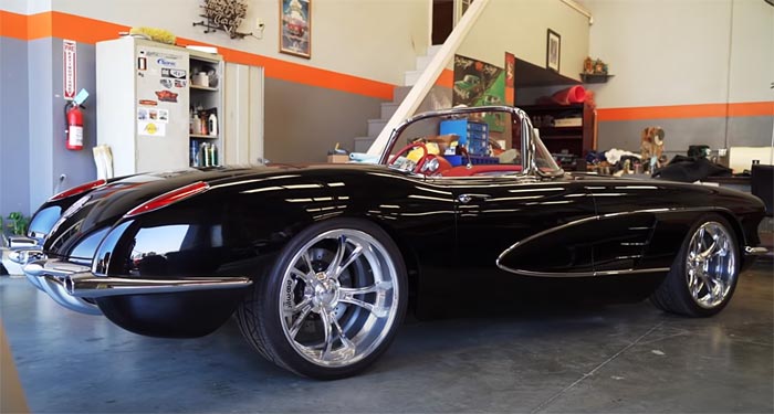 [VIDEO] 1958 Corvette Restomod with a 572 Big Block Rules the Boulevard