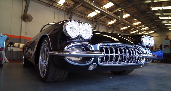 [VIDEO] 1958 Corvette Restomod with a 572 Big Block Rules the Boulevard