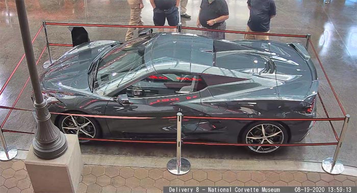 2020 Corvette Convertible at the NCM