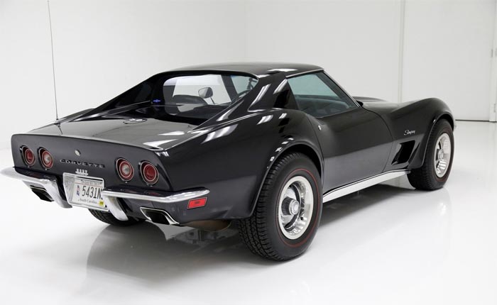 Corvettes for Sale: 1973 Tuxedo Black L82 4-speed Coupe