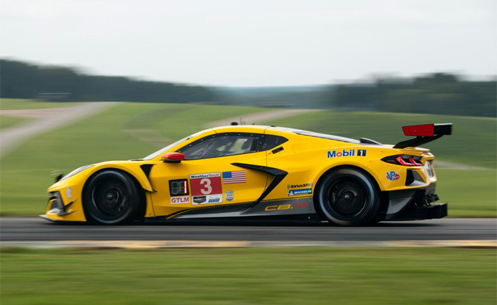 Corvette Racing at VIR:  Second and Third-Row Starts for Corvette C8.R 