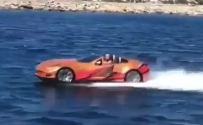 [VIDEO] This Corvette is One Speedy Boat!