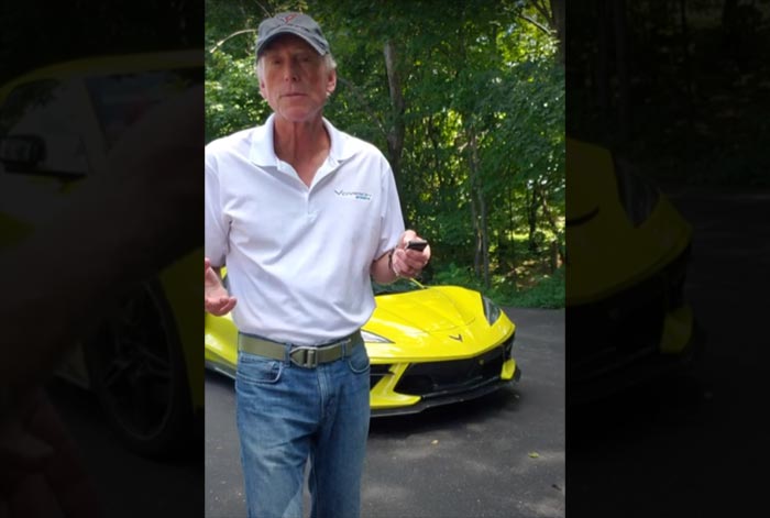[VIDEO] Tadge Juechter Shares Key Fob Changes as GM Pushes C8 Frunk Update to Dealers
