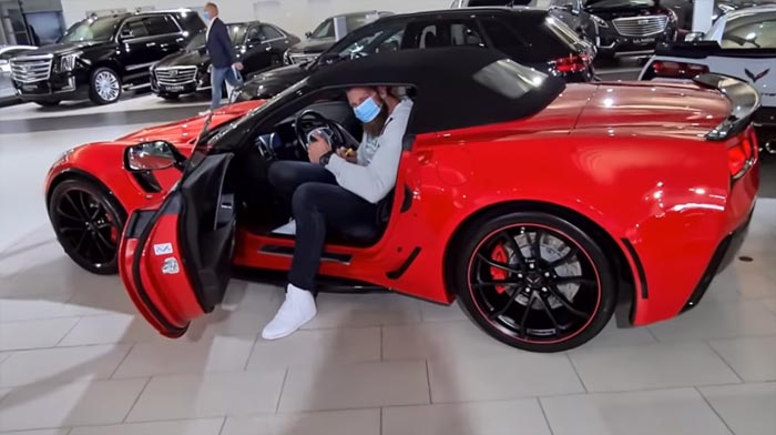 [VIDEO] A Giant of a Man Attempts to Fit in a C7 Corvette and Other Cars