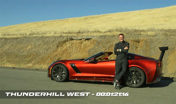 [VIDEO] Watch the Genovation GXE Electric Corvette Shatters the EV Track Record at Thunderhill West