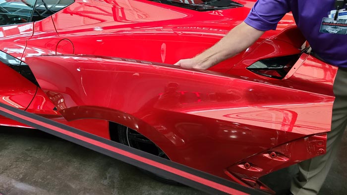 2021 Corvette Red Mist Metallic