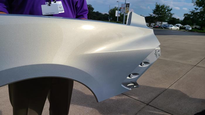 2021 Corvette Silver Flare Metallic