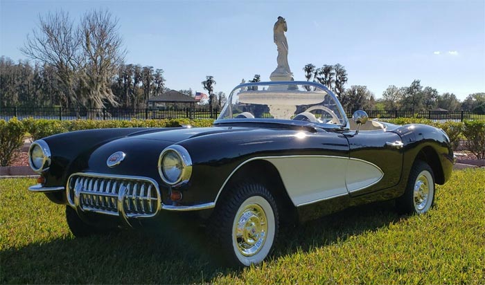 Corvettes on eBay: 1956 Mini Corvette Go-Kart Offers Big Fun in a Small Package