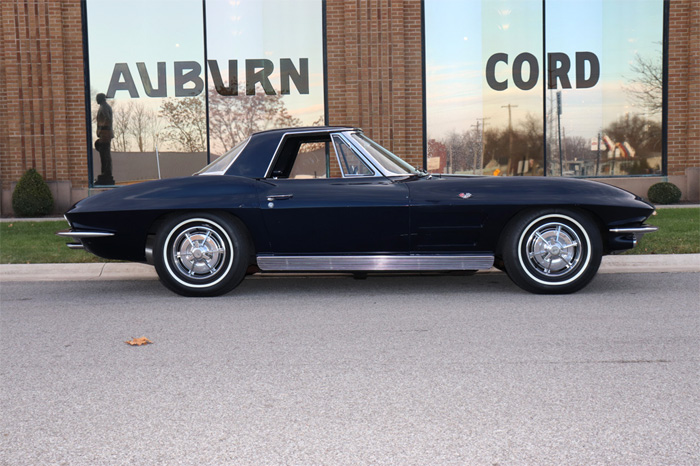 LAST CALL: Auburn Cord Duesenberg Automobile Museum to Draw the Winner of This 1963 Corvette on Monday