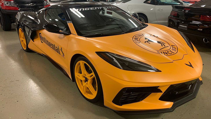 [PICS] Lingenfelter Shows Off New C8 Corvette Wearing a Continental Tire Livery 