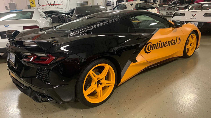 [PICS] Lingenfelter Performance Shows Off New C8 Corvette Wearing a Continental Tire Livery 