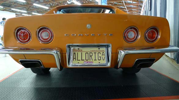 The Corvette Vanity Plates of the 2020 Corvettes at Carlisle Show