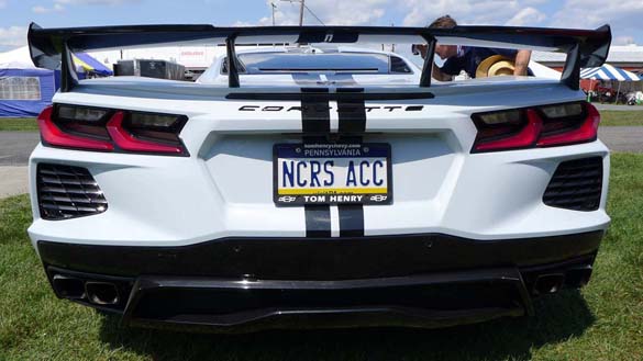 The Corvette Vanity Plates of the 2020 Corvettes at Carlisle Show