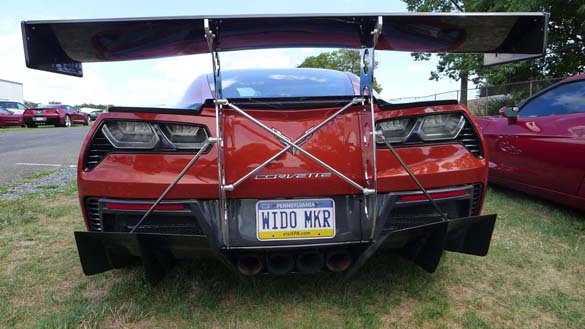 The Corvette Vanity Plates of the 2020 Corvettes at Carlisle Show