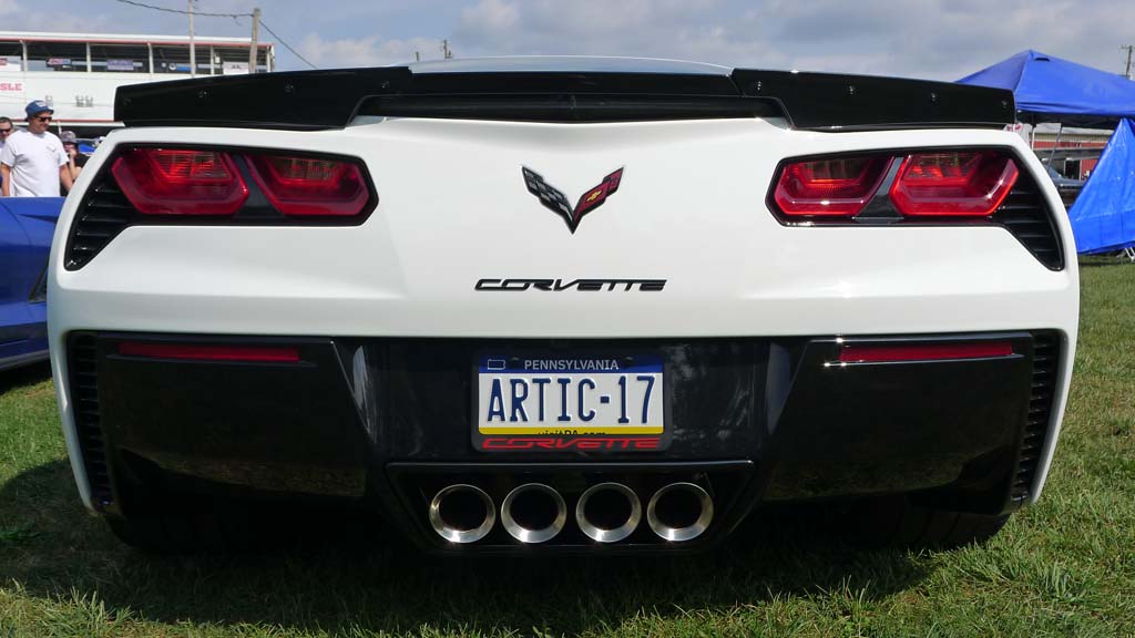 The Corvette Vanity Plates of the 2020 Corvettes at Carlisle Show