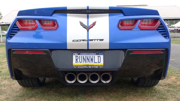 The Corvette Vanity Plates of the 2020 Corvettes at Carlisle Show