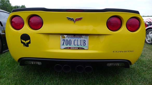 The Corvette Vanity Plates of the 2020 Corvettes at Carlisle Show