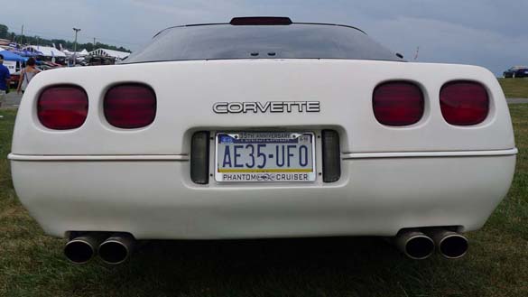 The Corvette Vanity Plates of the 2020 Corvettes at Carlisle Show