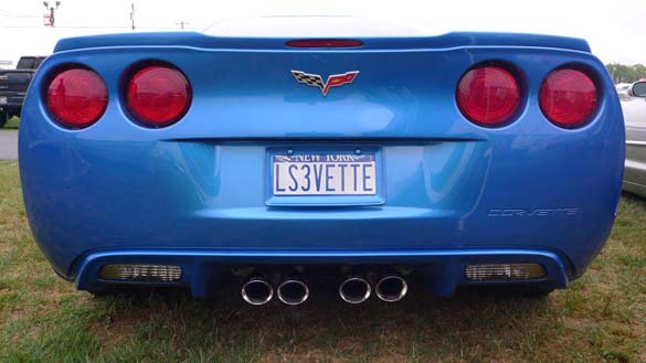 The Corvette Vanity Plates of the 2020 Corvettes at Carlisle Show