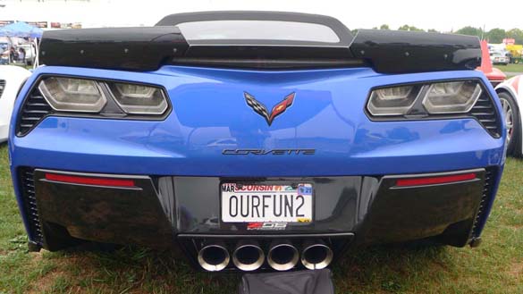 The Corvette Vanity Plates of the 2020 Corvettes at Carlisle Show