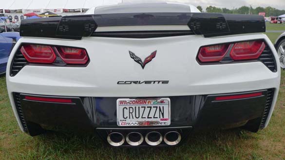 The Corvette Vanity Plates of the 2020 Corvettes at Carlisle Show