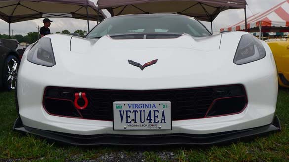 The Corvette Vanity Plates of the 2020 Corvettes at Carlisle Show