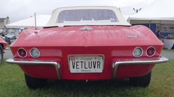 The Corvette Vanity Plates of the 2020 Corvettes at Carlisle Show