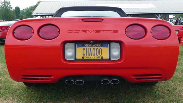 The Corvette Vanity Plates of the 2020 Corvettes at Carlisle Show