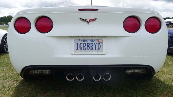 The Corvette Vanity Plates of the 2020 Corvettes at Carlisle Show