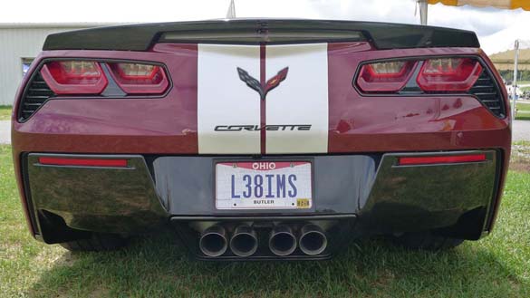 The Corvette Vanity Plates of the 2020 Corvettes at Carlisle Show