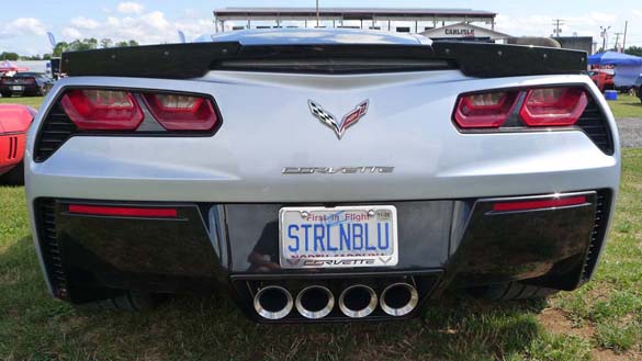 The Corvette Vanity Plates of the 2020 Corvettes at Carlisle Show